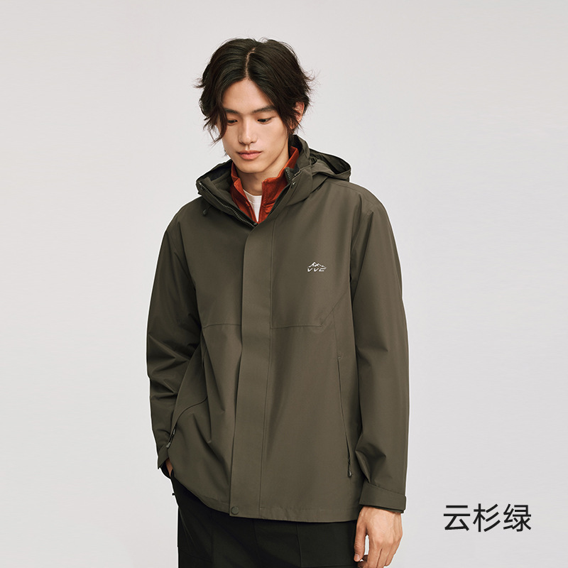 VVC燃点·岩脊三合一冲锋衣VTA5S543登山服防风防水保暖户外外套|undefined