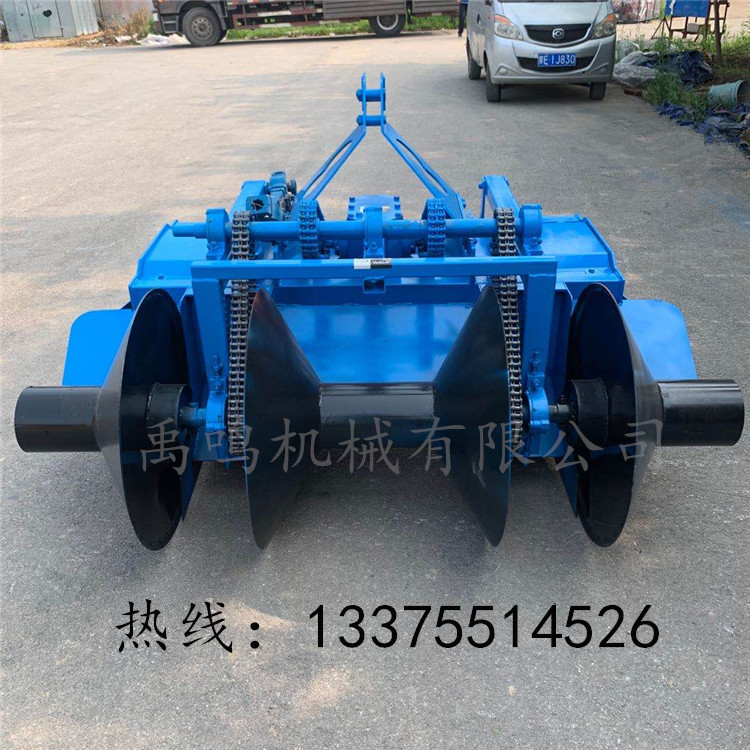 四轮拖拉机牵引式草莓蔬菜大姜开沟起垄机厂家生产大葱起垄机