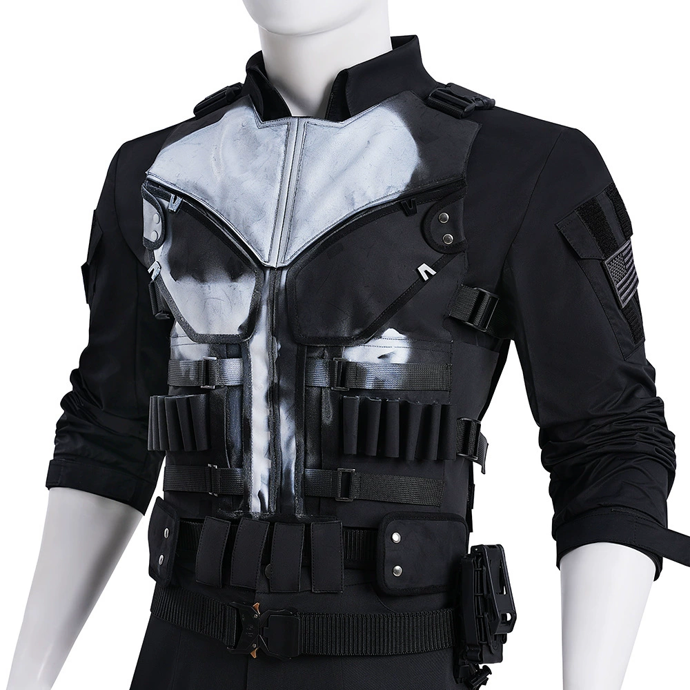 Набор агентов! Daredevil Rebirth Punisher костюм двухмерный аниме мужской киноплей cosplay полный комплект