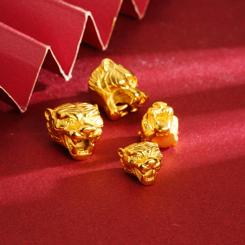 China Feng Gu Fasha oro leopardo accesorios joyas de cabeza diy hombre y mujer con leopardo de oro fabricantes de joyas Yiwu