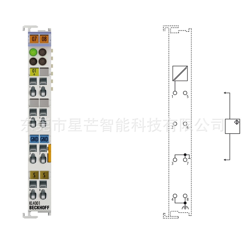倍福KL4001总线端子模块德国BECKHOFF模块KL4001全新原装现货议价