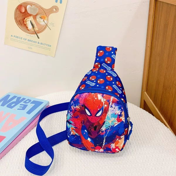 New Children's Bag Kindergarten Baby Cartoon Coin Purse Casual Chest Crossbody Bag Boy Handsome Fashionable Chest Bag