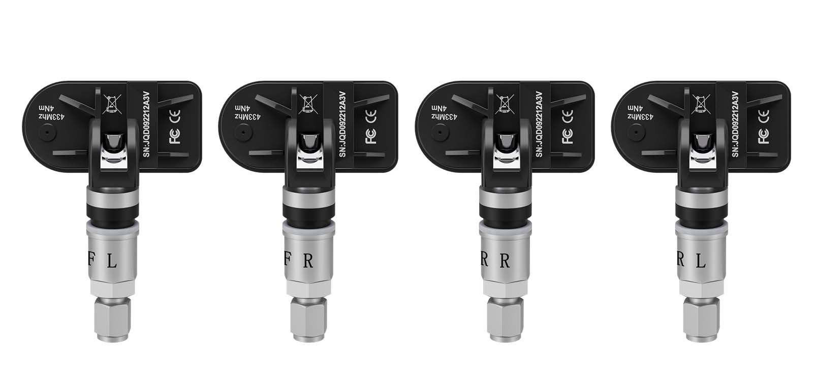 Motorcycle Tire Pressure Monitoring Sensor External Internal Tire Replacement Tire Detector Electric Vehicle Air Pressure