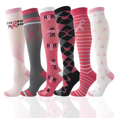 Cross-border Amazon ankle compression socks, pressure socks, mixed color combo set, wholesale men's and women's sports socks