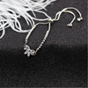 Accessory, cute zirconium, bracelet, round beads, jewelry, Korean style