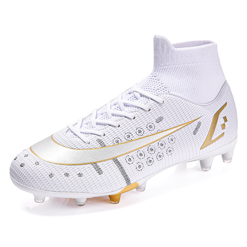 Exportación transfronteriza de la Escuela Secundaria zapatos de fútbol al aire libre de los hombres de uñas largas césped artificial TF uñas rotas de formación inferior de los hombres y las mujeres zapatillas de deporte