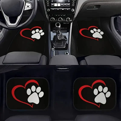 Car Floor Mats Four-Piece Set Car, Avtomobil döşəmə paspasları - byt-car-floor-mats-11-3344cm-two-piece-set