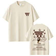 ŷ����TRapperTBrownChrisXXGraphic-Tour2025shirtBreezyBowl