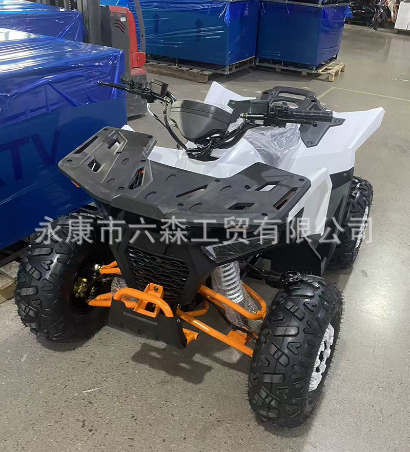 Cross-Border All-Terrain Four-Wheel Off-Road Beach Motorcycle Atv125-150Cc Xiaoba Long Fuel-Powered Electric Vehicle for Children and Adults
