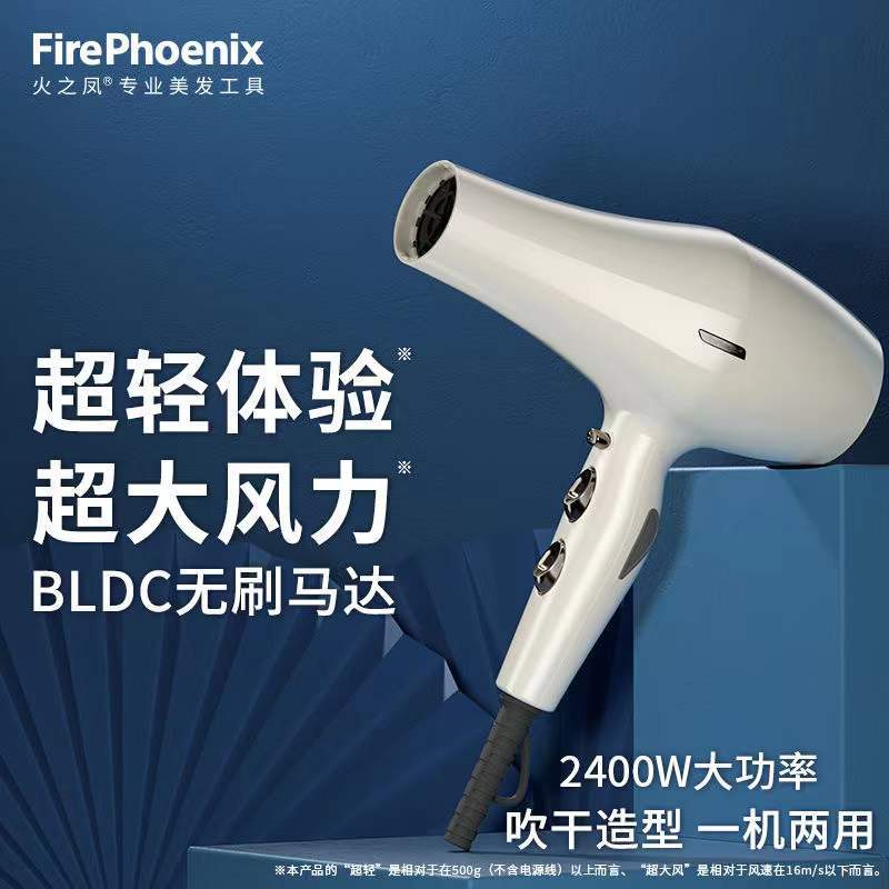 파이어 피닉스 6200H 헤어 드라이어 2400W 고출력 이발소 특수 브러시리스 모터 미용실 속건 램