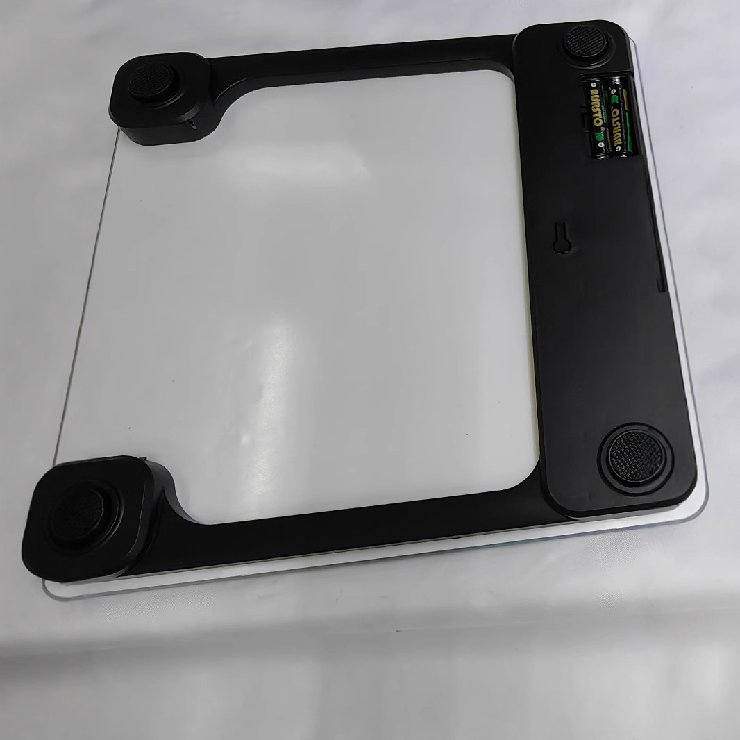 Báscula de cuerpo humano 2025 26*26CM Báscula electrónica Báscula de peso para el hogar Báscula de cuerpo humano 180KG Modelo de comercio electrónico transfronterizo