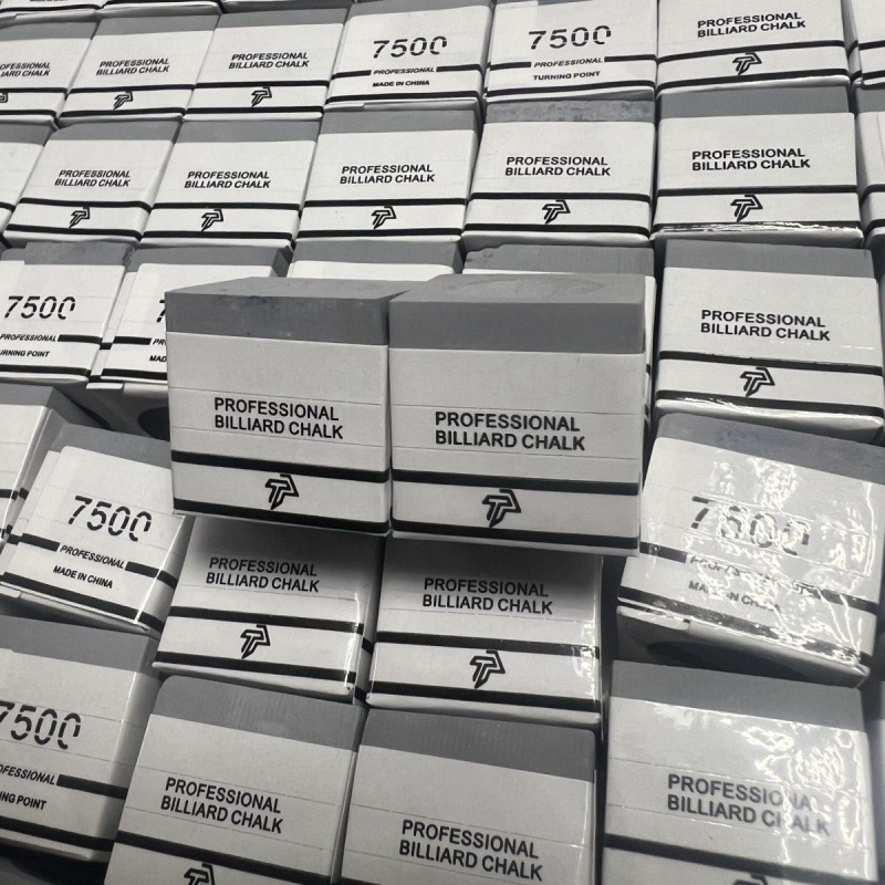 Nuevo producto TP7500 polvo de chocolate Snooker mono grano profesional chino aceite seco palo polvo de billar