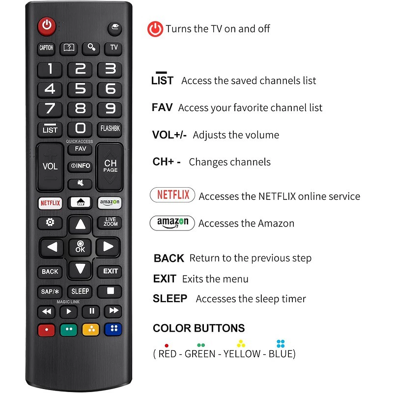 AKB75095307 is suitable for LG smart LCD TV remote control e -commerce explosion models!Guarantee quality!