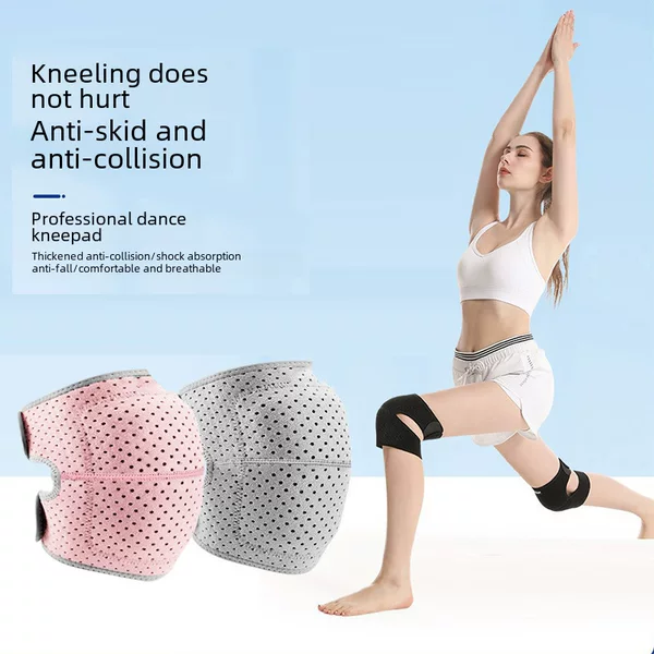 Dance Knee Pads, Volleyball Anti-Collision Practice Knee Pads, Thickened Warm Dance Sponge Knee Pads, Sports Protective Gear
