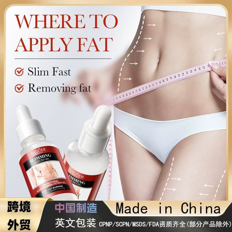 Крем-масло для массажа тела SADOER: моделирующий, укрепляющий, легкий, для сжигания жира, оптовая продажа для трансграничной торговли