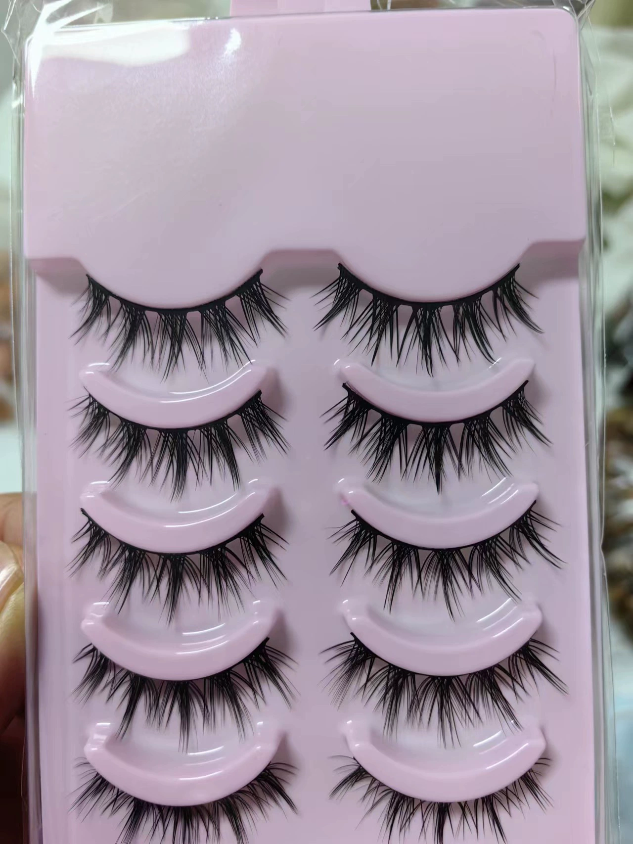 Dense false eyelashes for eyelids to create double eyelids for eyelashes, cosplay