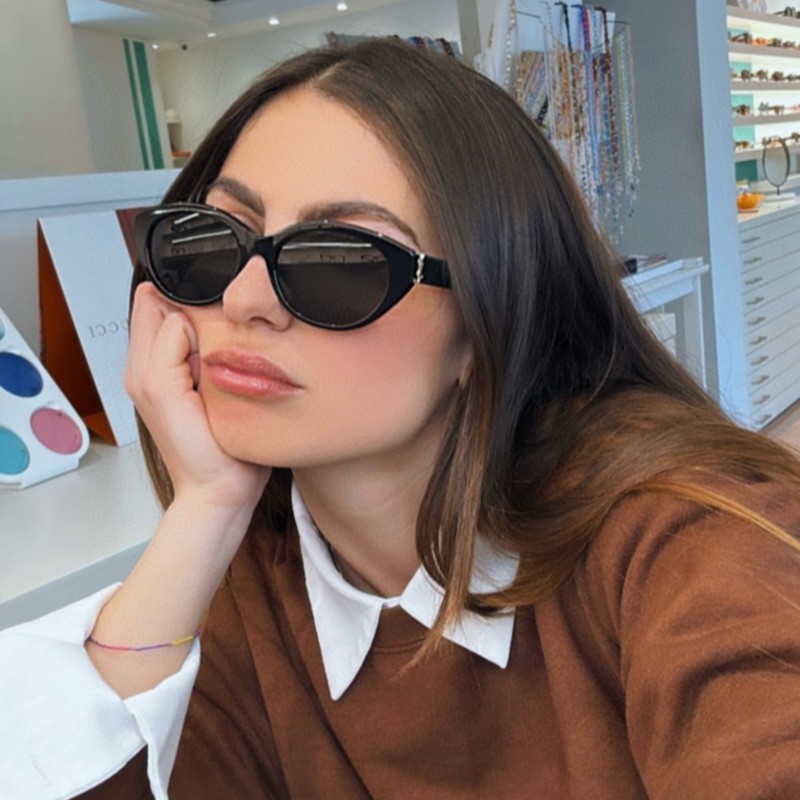 ハイエンドヤングツリーキャットアイサングラスレディースファッションヨーロッパとアメリカの貿易クロスボーダー抗UVサングラスメンズM148