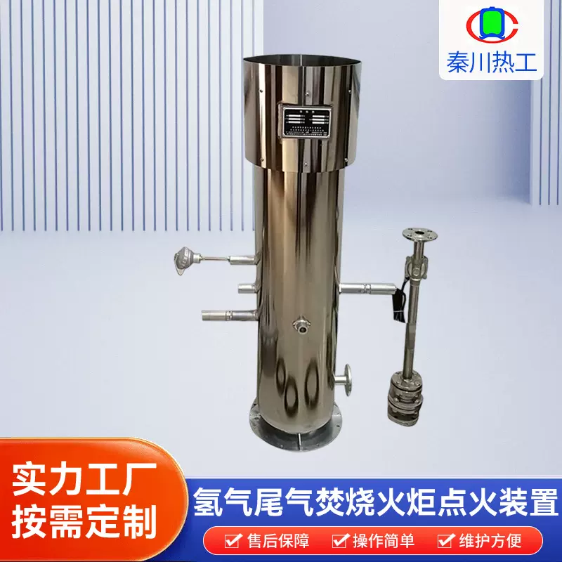 氢气焚烧火炬点火装置 自动点火尾气处理装置 内燃式燃烧暗火火炬