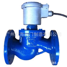 上海正安牌ZCZP铸钢法兰蒸汽电磁阀高温导热油常闭先导活塞式DN25