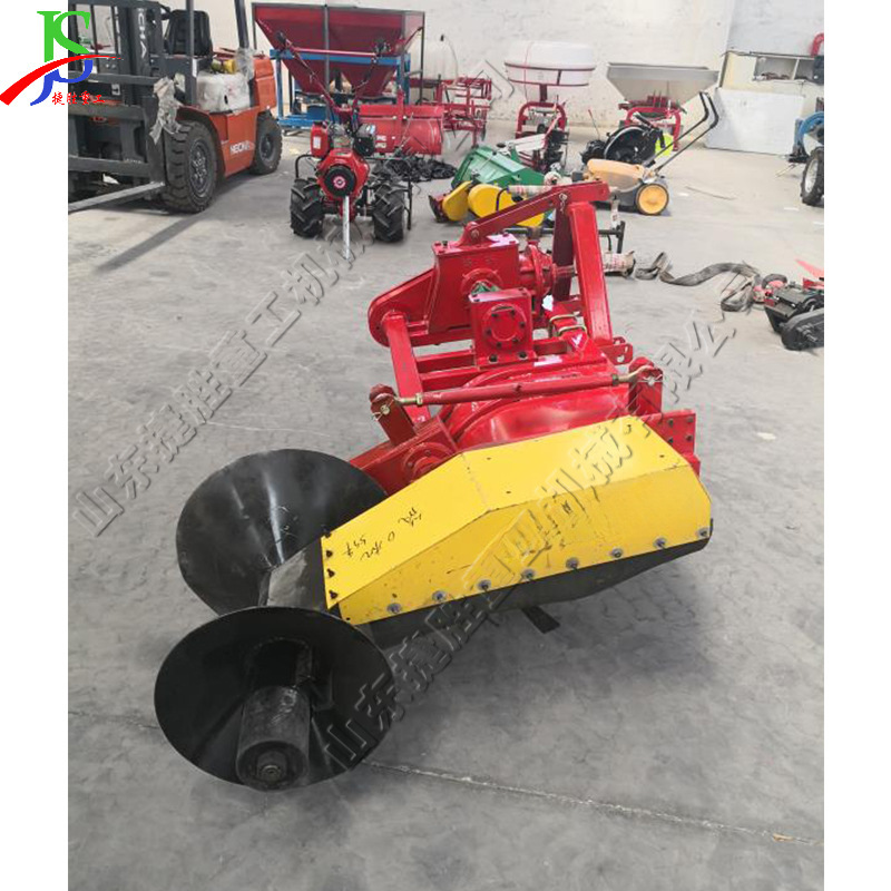 Máquina de construcción de cresta bilateral única offset campo de arroz agrícola campo seco cresta máquina tractor cresta trasera elevación y respaldo de la máquina