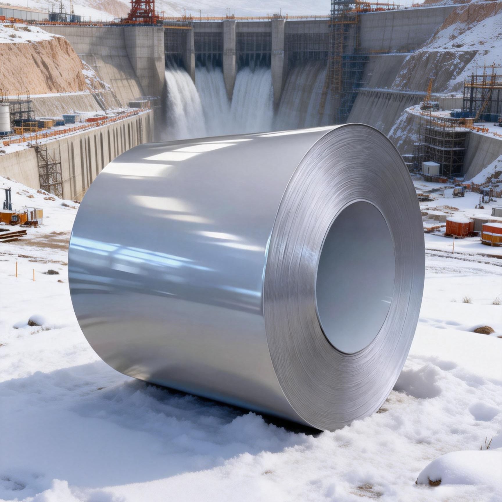 供应TDC51D+Z PE聚酯HDP高耐候SMP硅改PVDF氟碳彩涂彩钢卷银灰色