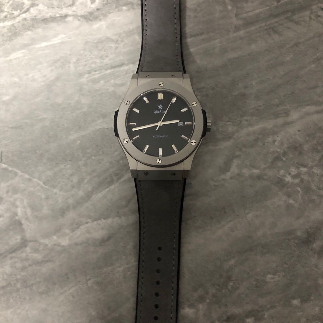 Big Bang Series Fashion Trend Creative Genuine Leather Strap Sports Waterproof Personality Casual Men's Watch_voghion.com