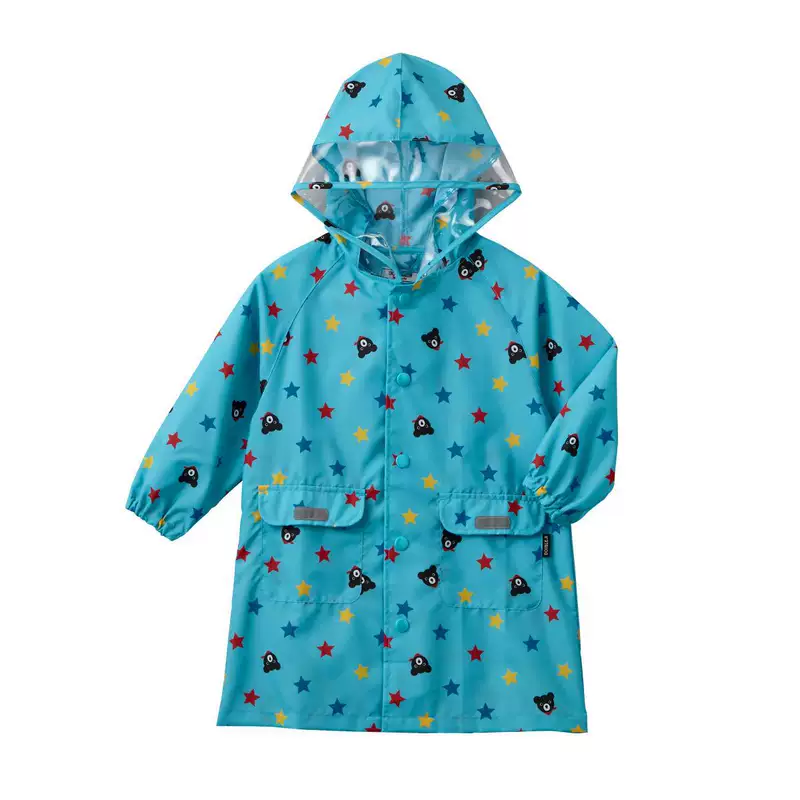Fashionable raincoat, retroreflective jacket, children's clothing