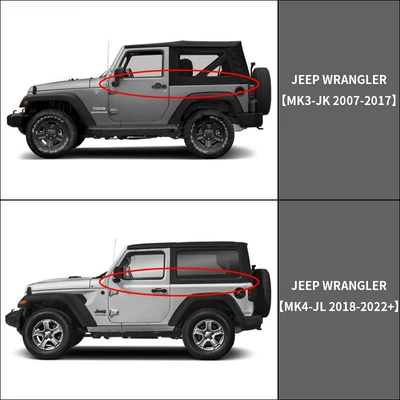 Wrangler Window Visor | Rain shield