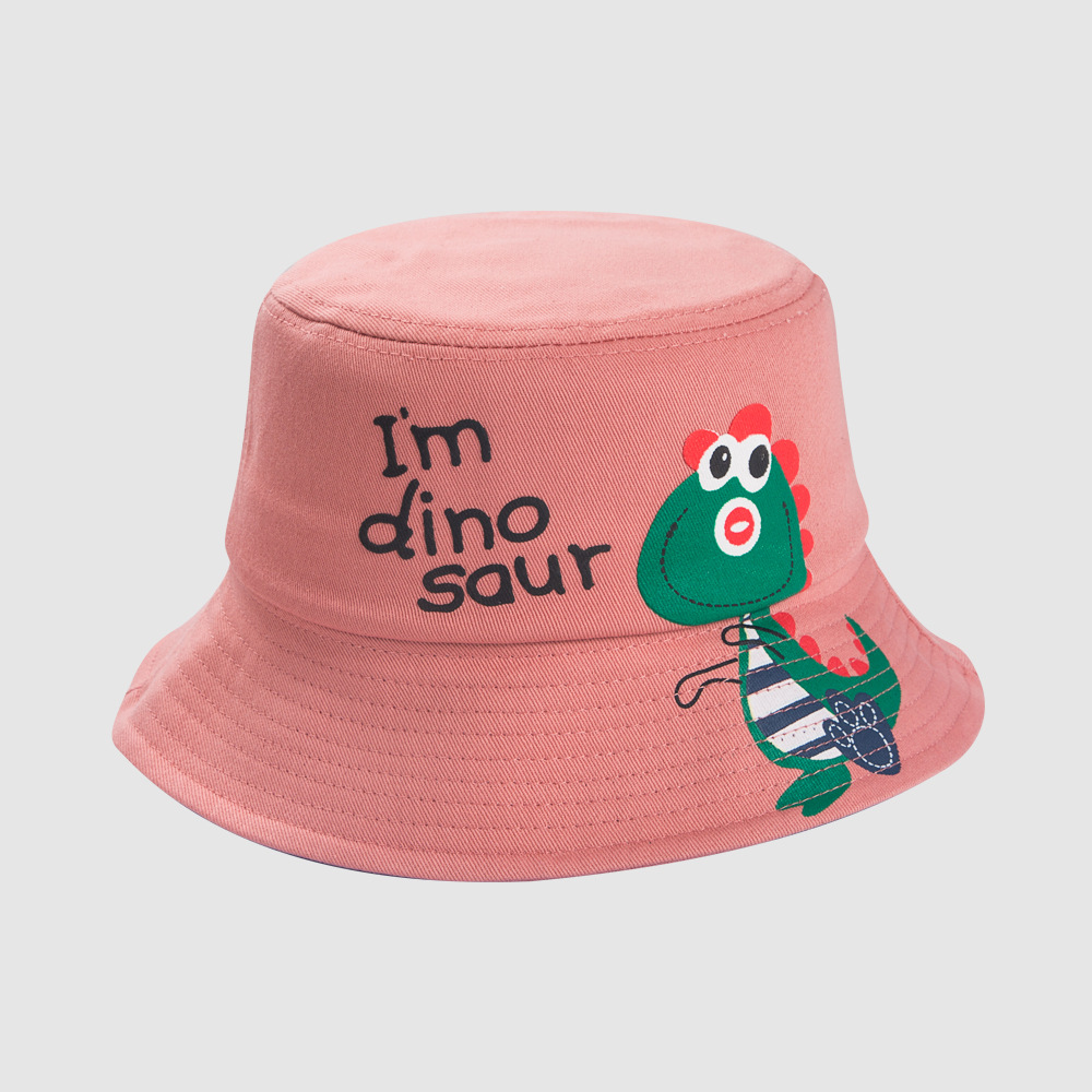 Dinosaur Cartoon Children's Boys And Girls Sunshade Hat display picture 4