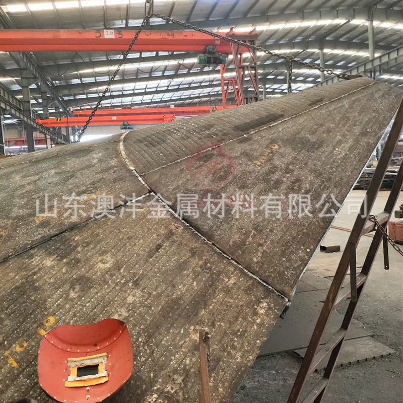 激光切割12+6堆焊耐磨复合板 规格全异形件加工