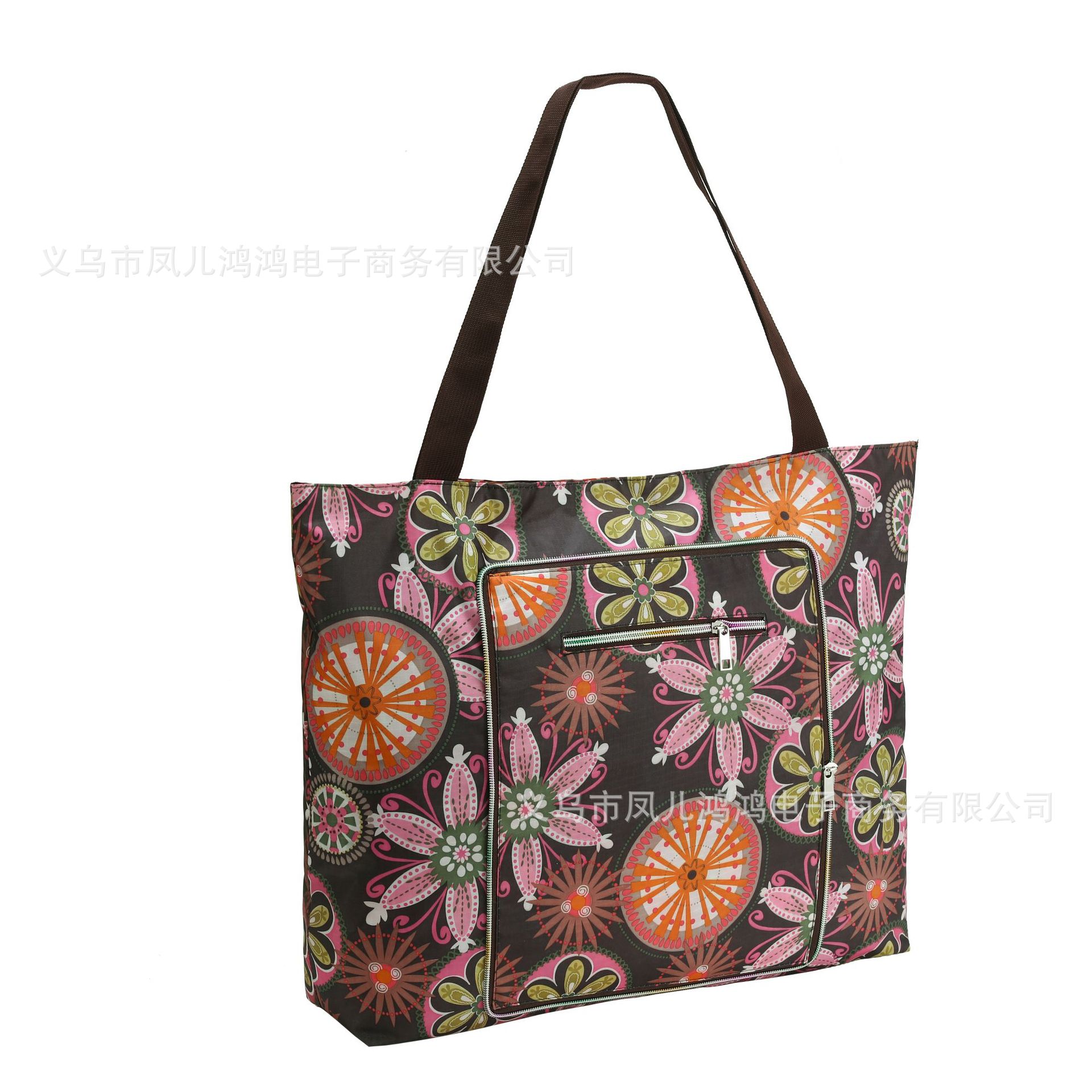 Venta caliente transfronteriza Bolsos de mujer europeos Bolsos de playa populares Bolsos plegables multifuncionales Bolsos de playa de viaje