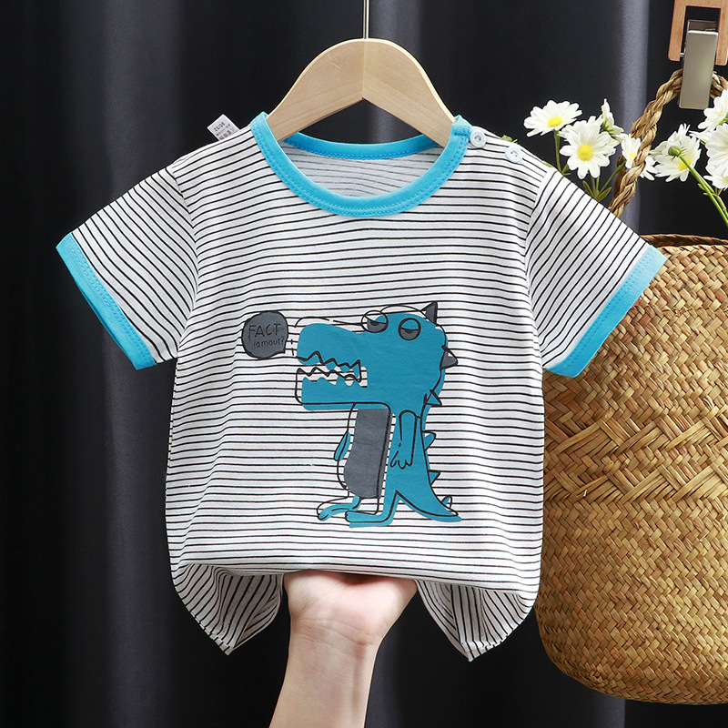 I037-Gray Blue Dinosaur