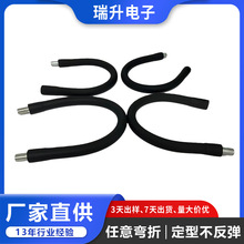 供应台灯硅胶定型软管LED台灯硅胶软管万向软管落地灯软管 蛇管