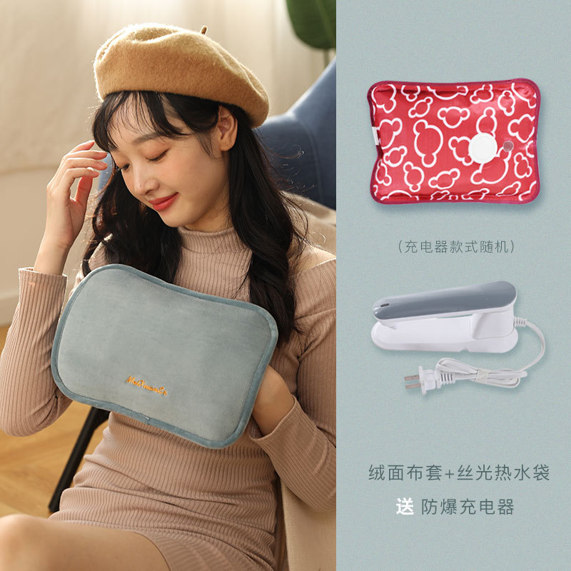 아기 융털 커버 분리형 세탁 가능 - 블루