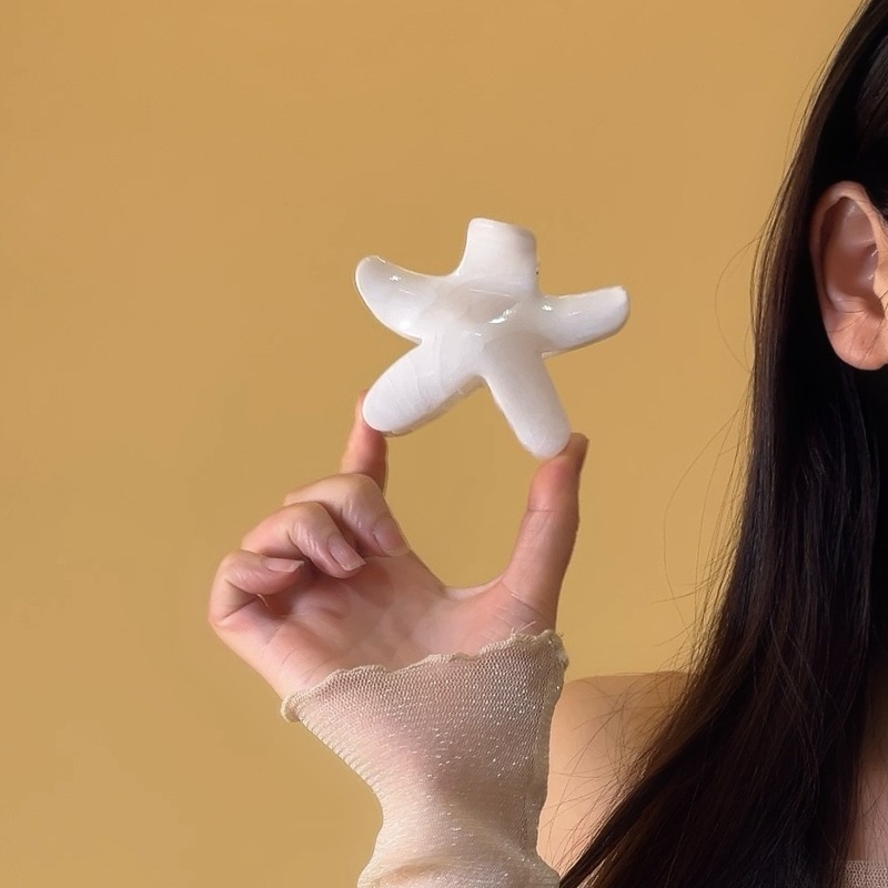 萌趣可爱小猫抓夹女2025新款高级感鲨鱼夹发夹后脑勺盘发头饰大号|undefined