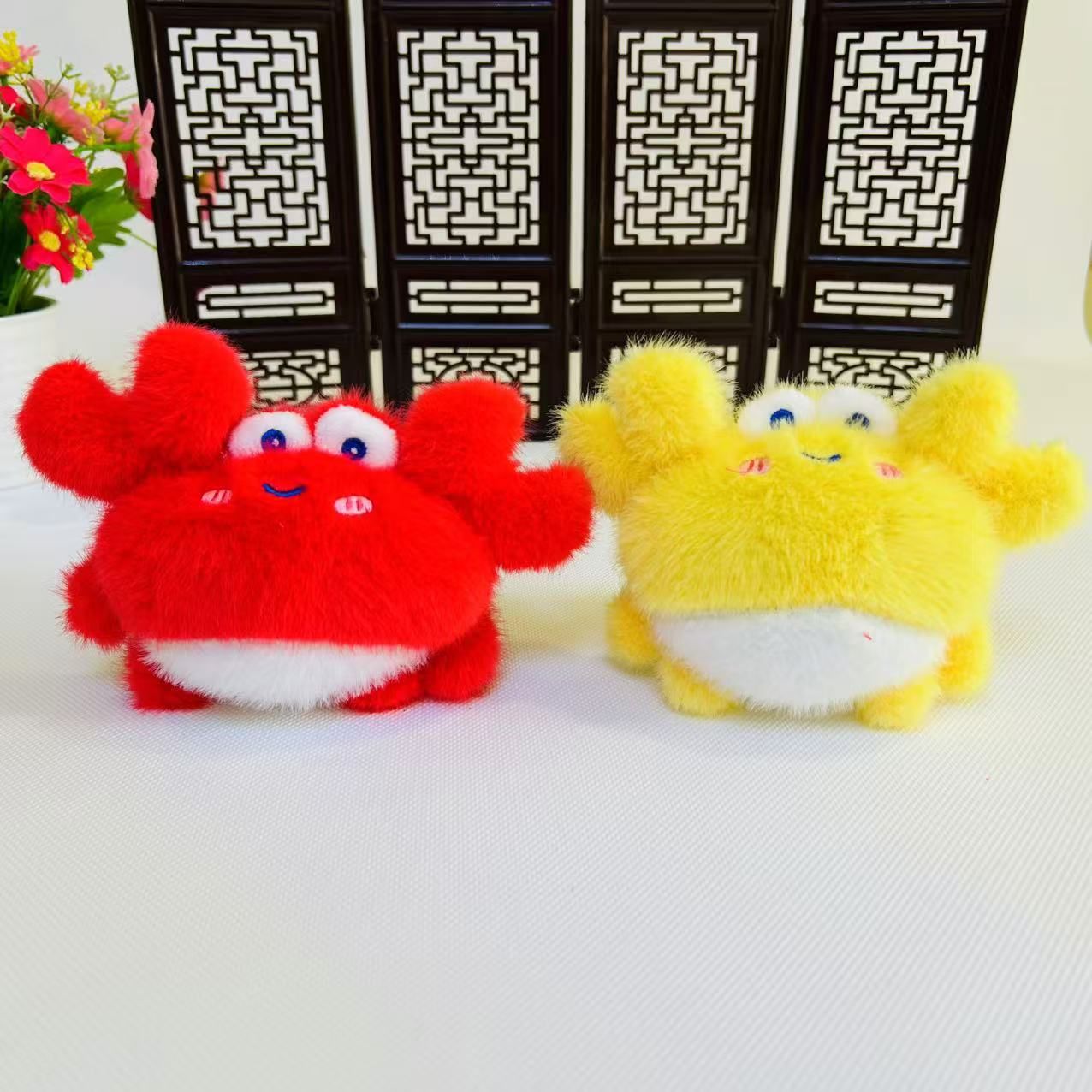 Colored crab