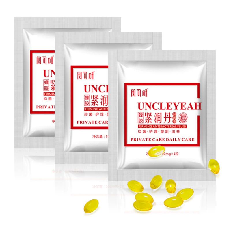 smoothing medical nutritious antibacterial capsule for intimate use