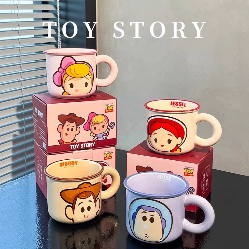 Кружка из керамики из серии «История игрушек» для дома, кружка для кофе, подарок на день рождения, для пары, праздничный подарок