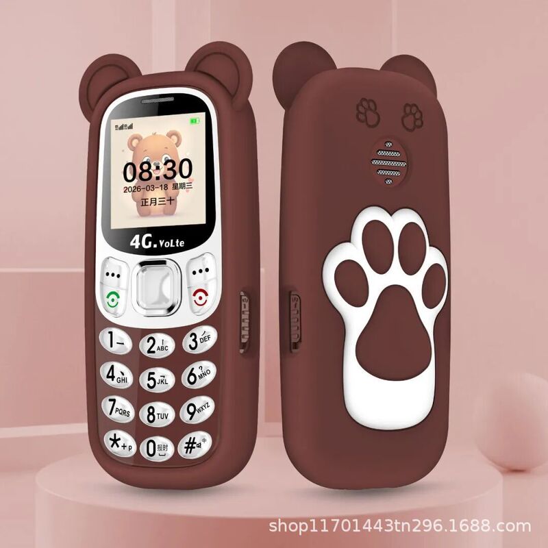 Big Bear Paw All-Network 4g Mobile Phone for Children and Students, Cute Internet-Free Phone, Ultra-Long Standby, Gps-Enabled Phone Big Bear Paw All-Network 4g Mobile Phone for Children and Students, Cute Internet-Free Phone, Ultra-Long Standby, Gps-Enabled Phone