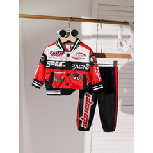 E 73929 European Trendy Baseball Jacket ŷ������Ůʿ�����