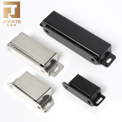 Jinnat stainless steel wardrobe door magnetic suction, drawer cabinet suction bead suction device, sliding door powerful door magnetic suction piece