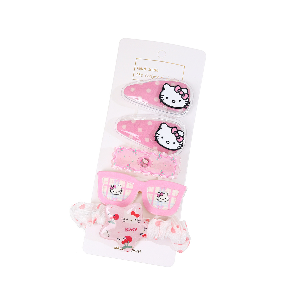 Gafas para niños horquilla de flores clip lateral lindo flequillo de dibujos animados clip de cabello roto horquilla accesorios para el cabello para niñas image 6
