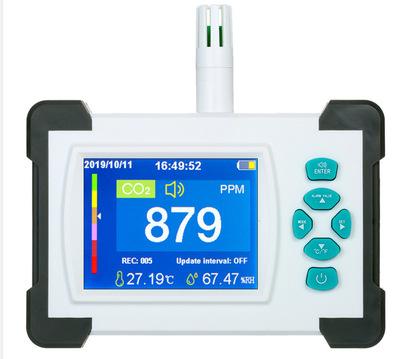 Cross border Specifically for goods in stock Indoor Environment co2 Gas monitor CO2 concentration Tester PDF data