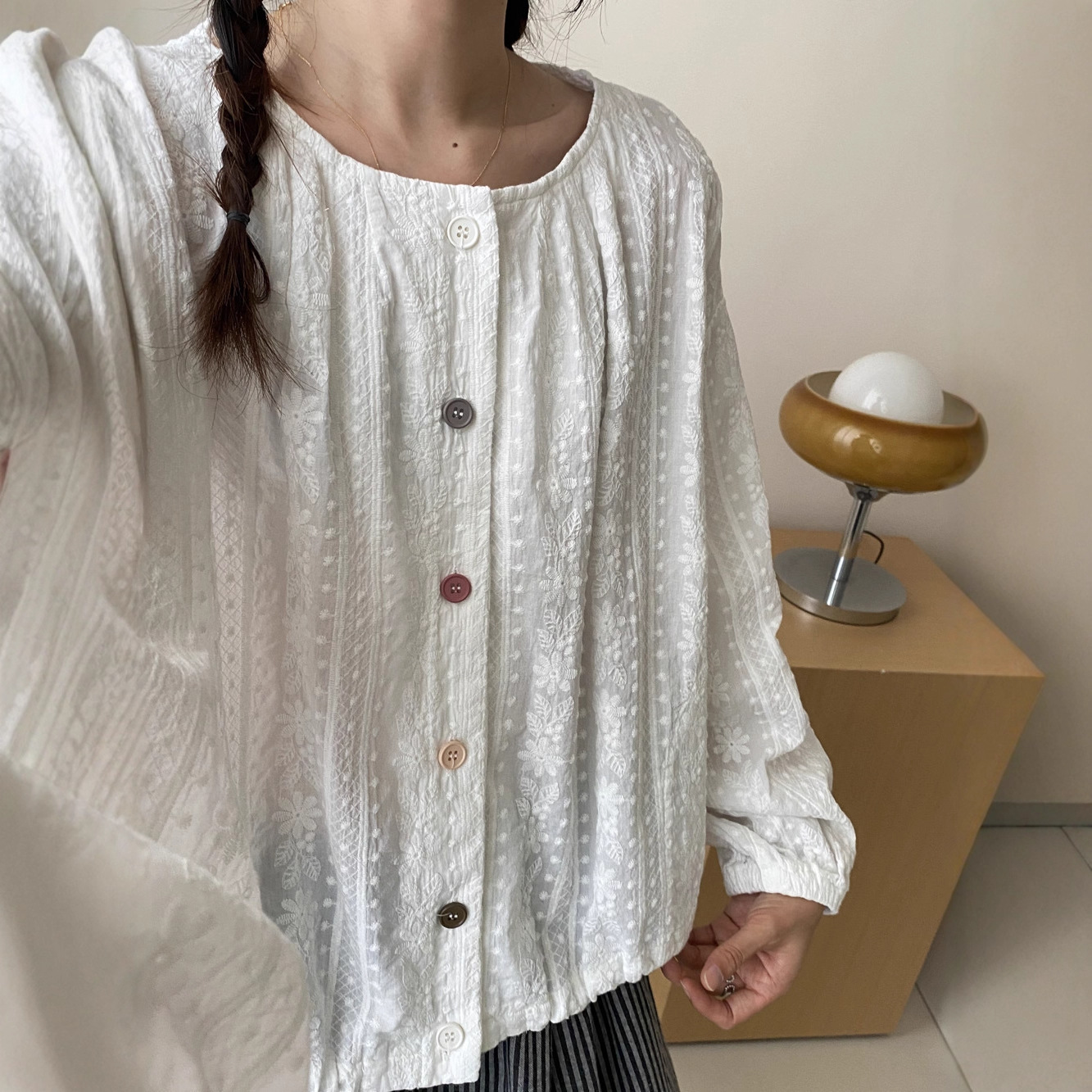 Japanese cotton autumn shirt