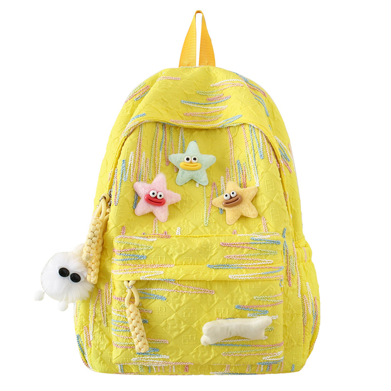 Mochila Escolar para Estudiantes de Nylon, Transpirable, para Escuela image 8
