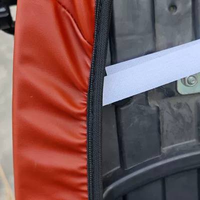 Scooter Leather Seat Cover — Electric car cushion