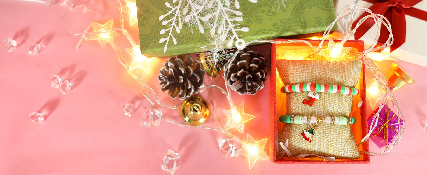 Clay Beads Bracelet Making Kit