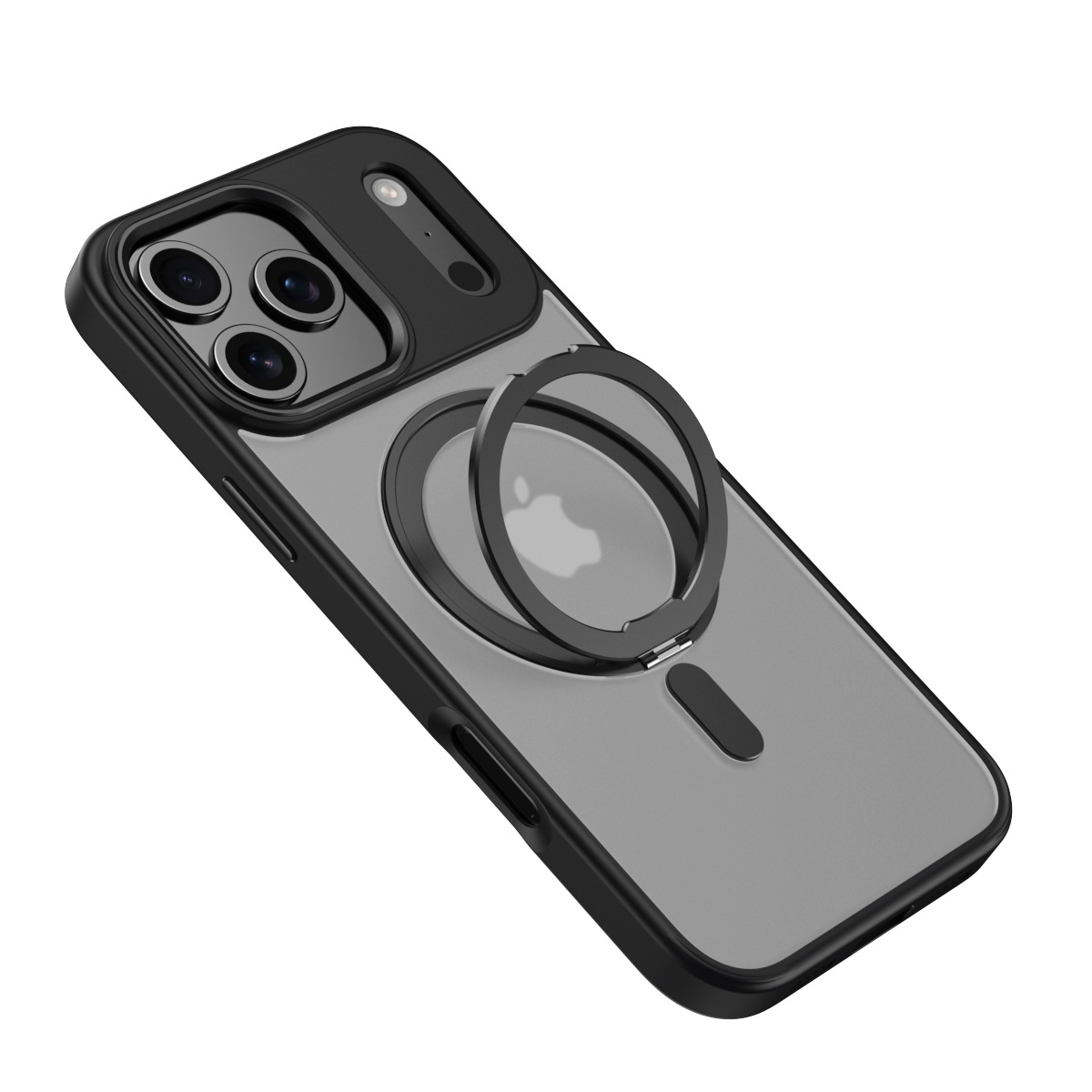 适用苹果17air透明支架手机壳iphone16promax磁吸旋转支点套 - 6