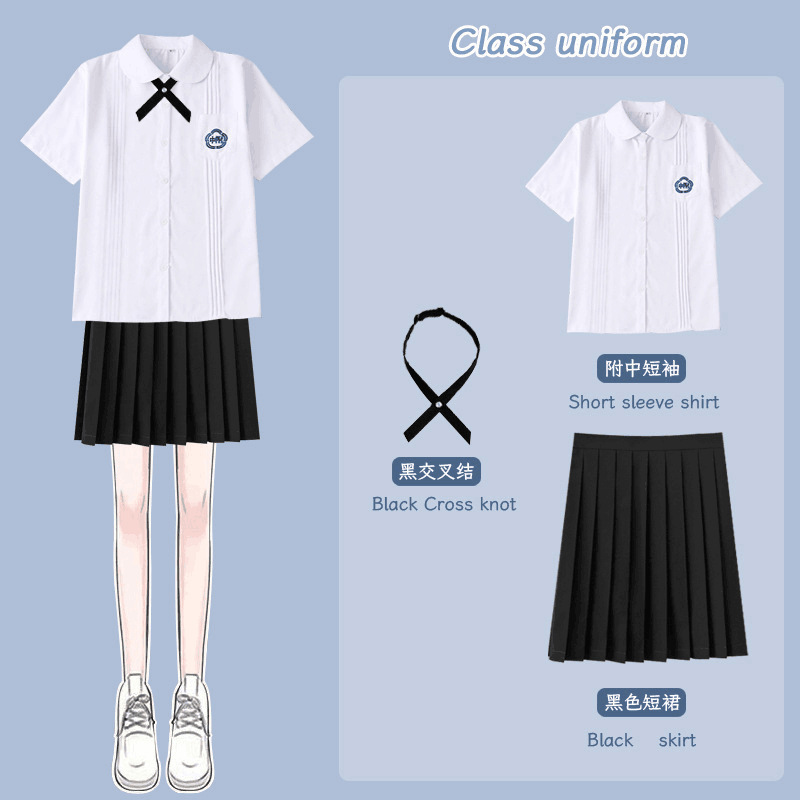 台湾の制服セットには中学生jk制服白シャツがついています。|undefined