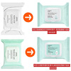 Makeup remover wipes counters have upgraded packaging